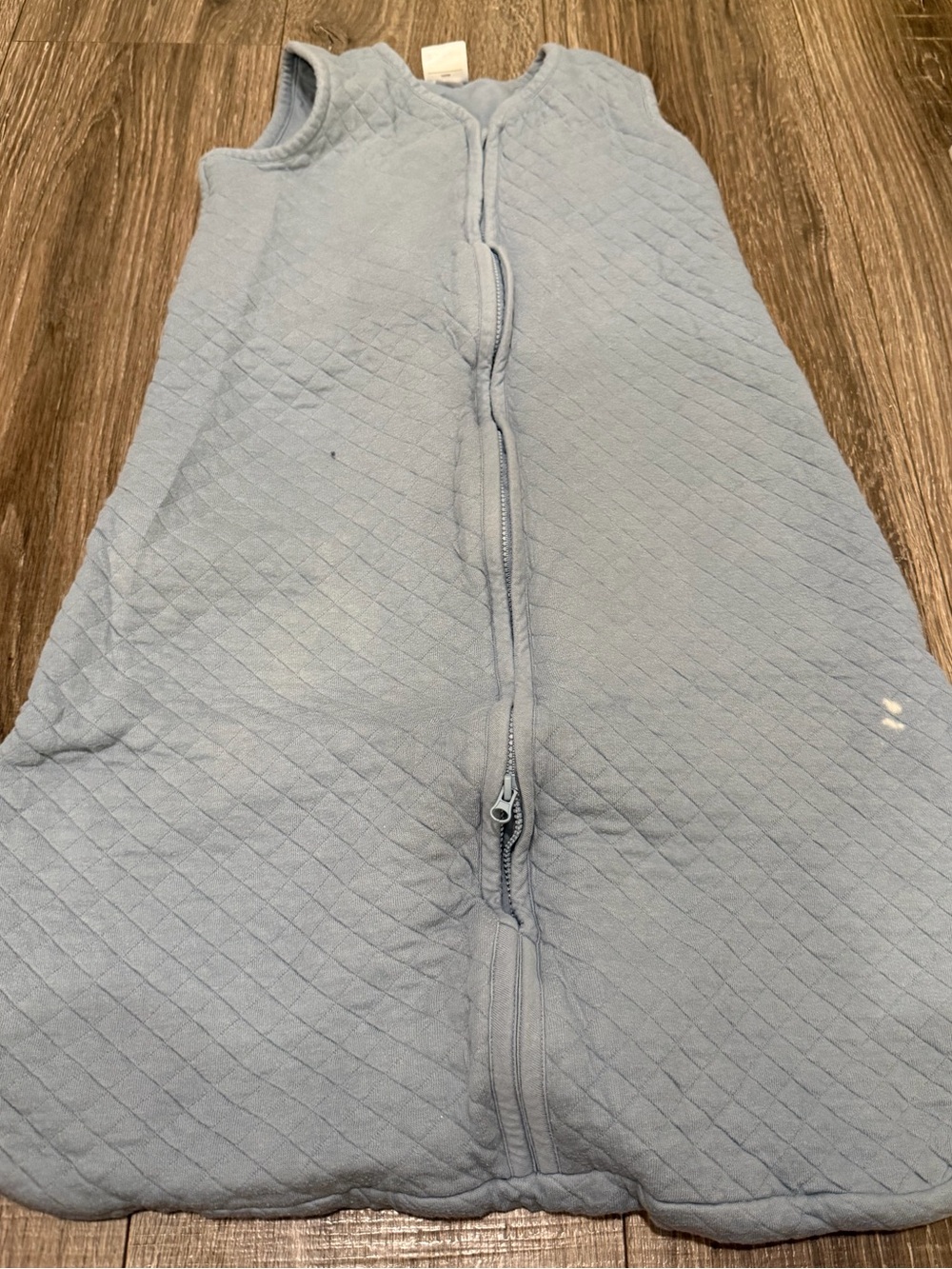 Hanna Andersson Pale Blue Quilted Baby Sleep Sack